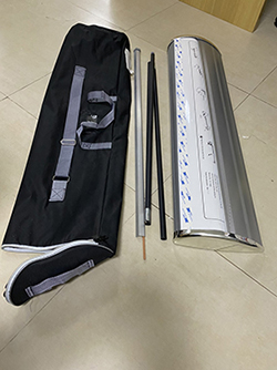 Giá cuốn hào hoa nhựa 1 hoặc 2 mặt 80x200